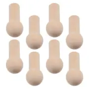 25PCS Rustic Wall Coat Rack Hat Hooks Wooden Decorative Clothes Hook