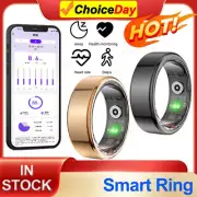 Smart Ring Sleep Monitor Bluetooth5.0 Blood Oxygen Tracker Fitness Waterproof