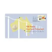 2022 Overland Telegraph 150 Years $1 RAM Postal Numismatic Cover