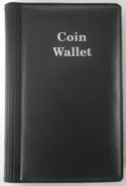 Simple Stylish Coin Album Holders Size 12 Pockets Assorted Color