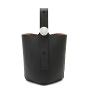 Loewe Pebble Mini Bucket Bag One size black