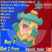 Pokémon Sword and Shield ✨ Shiny Ludicolo ✨ W/ Best 6IV Customizable