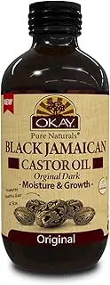 OKAY Pure Naturals OKAY Pure Naturals Black Jamaican Original Dark Oil, 4 Ounce,