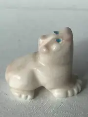 Zuni Bear Fetish by Jeff Yunie Stone F3903