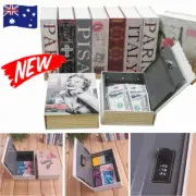 Book Safe Code Locker Book Secret Hidden Security Safe Cash Money Jewellery Box