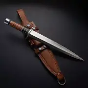 Custom Handmade D2 Steel Hunting Dagger Knife Fixed Blade Survival Knife W/Sheat