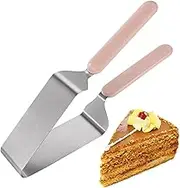 Cake Cutting Clamp,Triangle Cake Divider Cutter | Stainless Pie Cutter Tool Cake Divider Cutter for Even Slices, Cheesecake, Kitchen Food