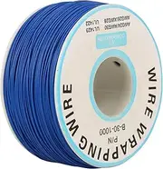 30AWG Copper Wire Wrapping Cable 0.25mm Core Diameter for Electronic Test (Blue)