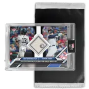 Game-used Base Relic # to 125 or Lower - Jazz Chisholm Jr./Aaron Judge PRESALE