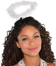 Marabou Feather Halo White