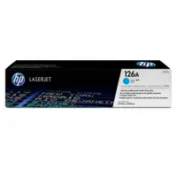 在飛比找松果購物優惠-HP 126A CE311A 原廠藍色碳粉匣 ( Laser