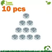 10Pcs Chainsaws Bar Nuts For Stihl MS170 MS171 MS181 MS190T MS192 MS200 MS211