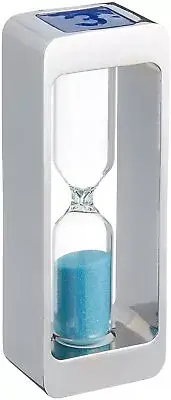 SHINWA Metalic Hourglass Stand for 3 Minute Timer Home Coffe 70304