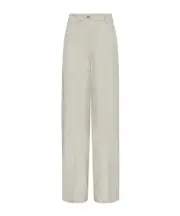 5pocket filàfil trousers for women 1,2 madreperla