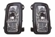 Pair OS Left NS Side Fog Lights H8 For Ford Focus C-Max MPV 4.07-10