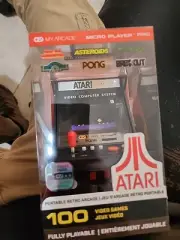 My Arcade DGUNL-7013 Atari Micro Player Pro Portable Retro Arcade 100 Games [New