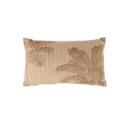 Maine & Crawford Lathan 50x30cm Palm Cushion Sofa/Bed Pillow Home Decor Beige
