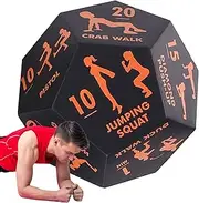 Workout Dice for Exercise,12 Sided Yoga Dice Game | Multi-Functional Home Gym Workout Equipment for Women Postnatal Recovery Men Kids