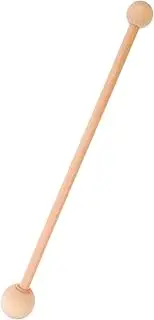Beatifufu Pottery Ball Stick Nail Dotting Tool for Clay Sculpting Ceramic Art Wood Handle Precision Embossing Carving Stick