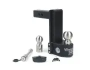 Weigh Safe Steel Weigh Safe 8" Drop Hitch with 2" Shank Keyed Alike WS05