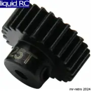 Hot Racing MSG25M05 25t 0.5 Mod Hardened Steel Pinion Gear 2.3 Bore