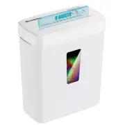 Paper Shredder, P-5 Security Level, 6-Sheet Micro Cut with 3.43-Gallon Basket, D
