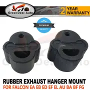 2 x RUBBER EXHAUST HANGER MOUNT FOR FORD FALCON ED EF EL AU BA BF FG UTE MOUNTS (for: Ford)