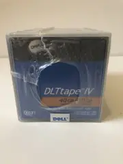Pack of 5 Dell DLTtape IV 40GB/80GB Data Cartridges NEW