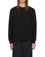layered T-shirt 2,3 black