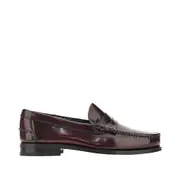 [SAXONE] SAXONE 'Coll' polished leather loafers Man 11 11 Red