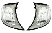 Mga tagapagpahiwatig sa harap for BMW 3 Series E46 01-05 Chrome RAND KPBM23WS XI