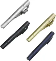 [WOFASHPURET] Tie Clip Pins Rack Clip Tie Collar Clips Accessories Bow Tie Hanger Tacks Neckties Tie Chain Wire Ties Jewelry Kit Ties for Men Small Tie Clamps Male Tie Clasp Tie Bar