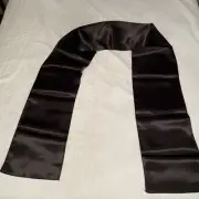 10 pcs 12" x 108" Satin Table Top Runners Wedding Party Linens Black