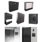 Wall Mount Mailbox High Temperature Resistance Locking Mailbox for Magazines
