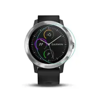 在飛比找ETMall東森購物網優惠-Qii GARMIN vívoactive 3 玻璃貼 (兩