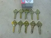 10 KEYS EVEREST PRIMUS SCHLAGE S135 KEYS UNCUT LOCKSMITH
