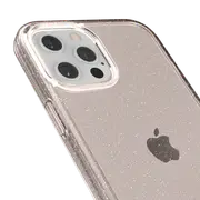 Ugly Rubber Vogue for iPhone 12 Pro Max - Glitter Rose Gold