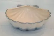 Cracker Barrel Sea Shell Clam Shaped Serving Bowl Stoneware New Summer Winget