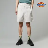 在飛比找蝦皮商城優惠-Dickies男款白格紋抗皺耐磨品牌Logo織標短褲|DK0
