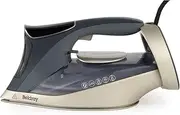 Beldray 3200W Steam Iron - Digital LED Touch Screen, Precise Temperature Control, 4 Preset Heat Modes, Ceramic Sole, Continuous Steam, 380ml, Cord 3m, BEL01982VDE