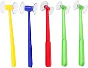 Abaodam 5pcs Suction Cup Hammer Color Matching Sorting Games Plastic Hammers Games for Fine Motor Skills Preschool Learning Activities Plastic