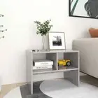 NNEVL Side Table Concrete Grey 60x40x45 cm Chipboard