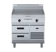 Waldorf 800 Series GP8900E-RB - 900mm Electric Griddle - Refrigerated Base