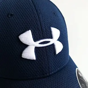 美國百分百【全新真品】Under Armour 帽子 休閒 配件 UA 棒球帽 LOGO 鴨舌帽 深藍 CL81