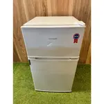 富及第 90L 1級省電 雙門小冰箱(FRT-0904M)電冰箱  小冰箱 冷藏冷凍櫃 套房冰箱  二手冰箱 A6755