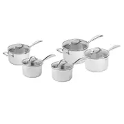 Scanpan Stainless Steel Saucepan Set - 3pcs