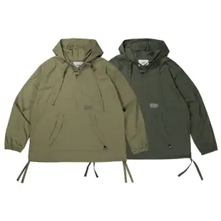 IDEALISM ID22039 Layer Pullover 甲板 連帽罩衫 風衣外套 (二色) 化學原宿