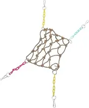 HAPINARY Dorable Bird Swing Toy Birdcage Stand Parrot Perch Stand for Cockatiel Toys Decorative Perch Stand for Home Decor Bird Hammock Toy
