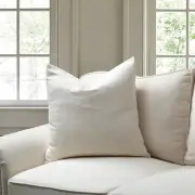 Ivory With Microgel Feather-Like Insert Pillow