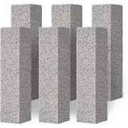 6-pack of pumice stones for cleaning toilet seats, scrubbing stick Powe